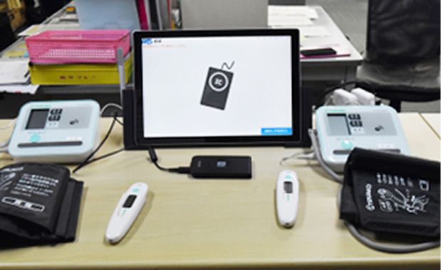 体温、血圧測定機器