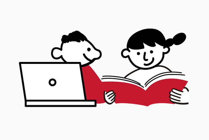 地域とのつながりに関するイラスト1