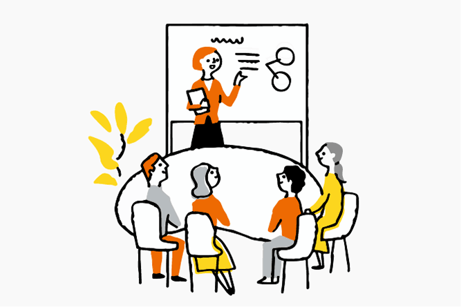 共に成長するに関するイラスト2