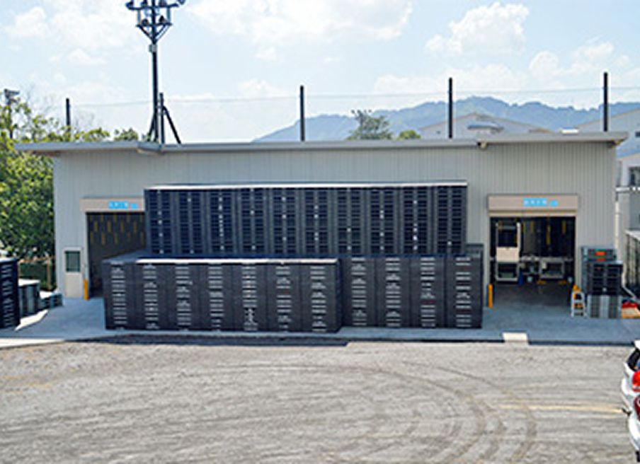 パレット洗浄工場