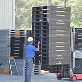 パレット洗浄工場設備＆洗浄能力紹介