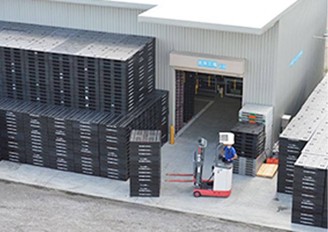 パレット洗浄工場の強み 2