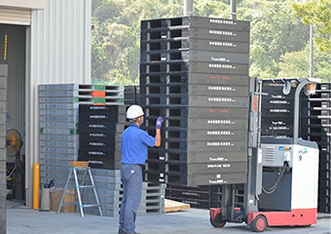 パレット洗浄工場設備＆洗浄能力紹介 2