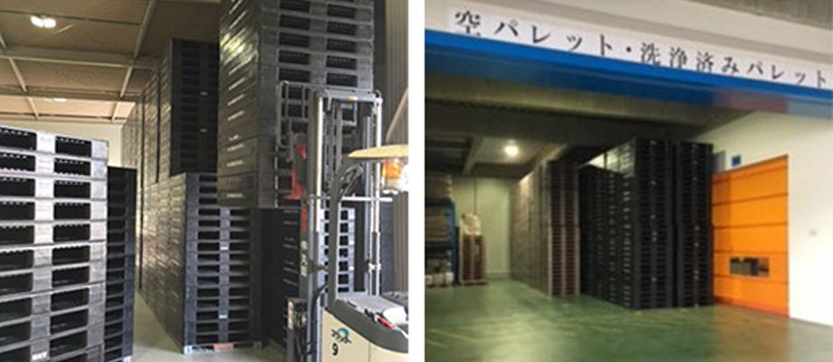 工場内 乾燥スペース