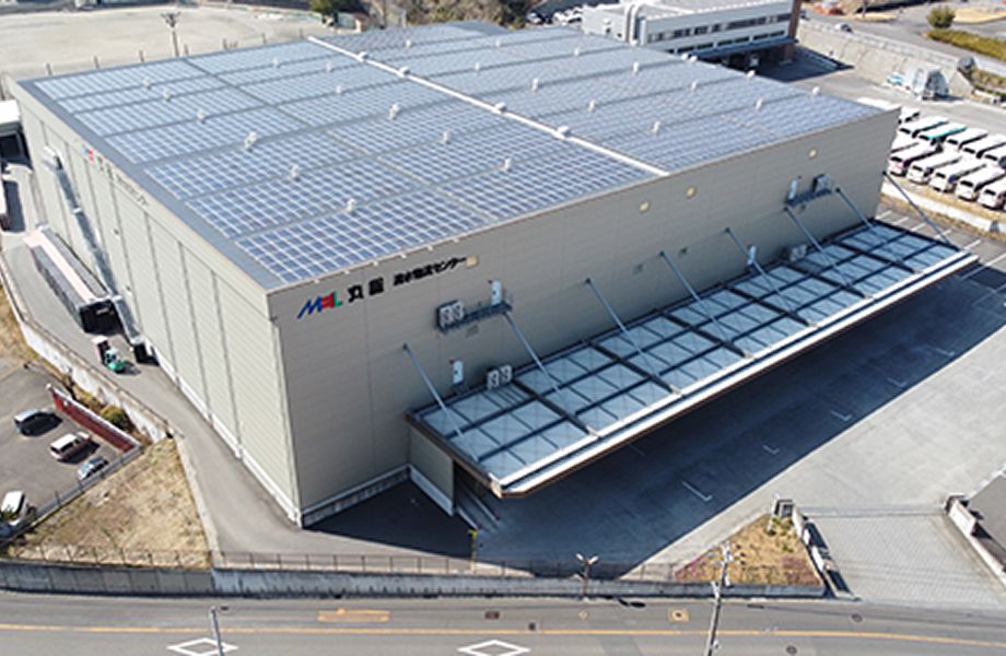 清水物流センター 太陽光発電設備