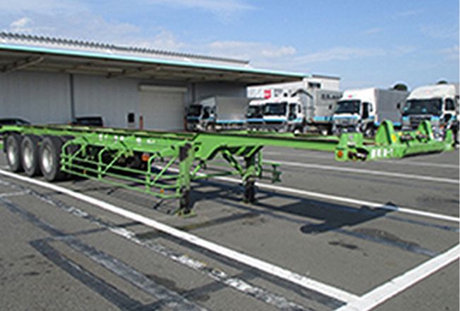 海上コンテナシャーシ(２台)